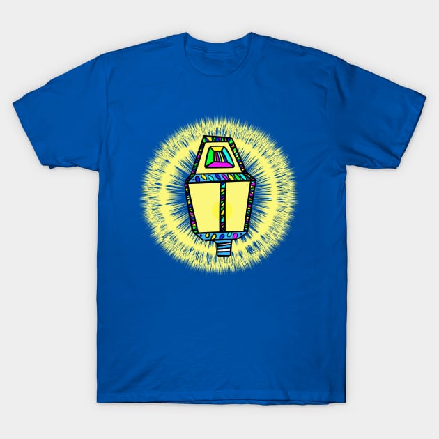 Bright Carriage Lamp T-Shirt by VazMas Design